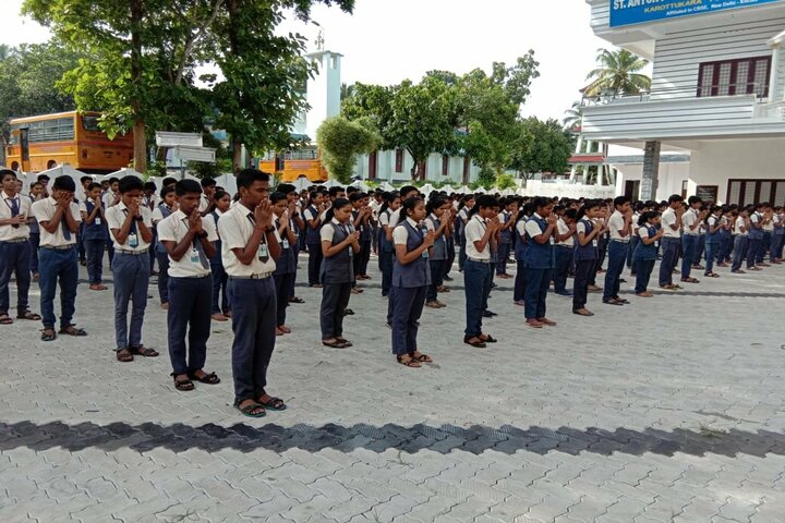 St Antonys English Medium School-Assembly