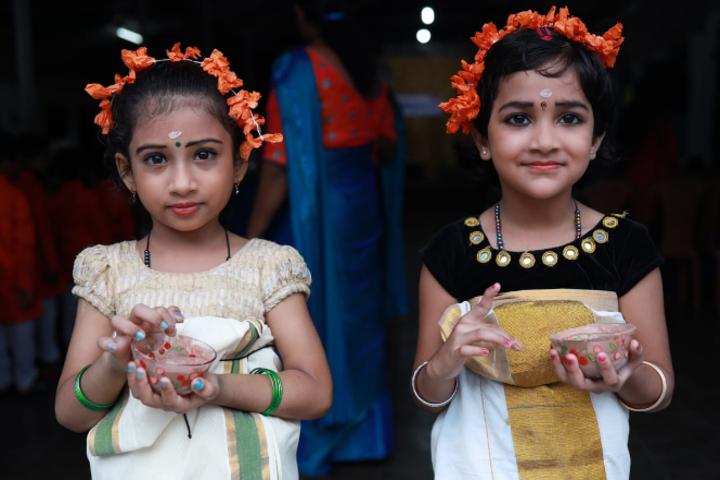 St Antonys English Medium School-Onam Celebration