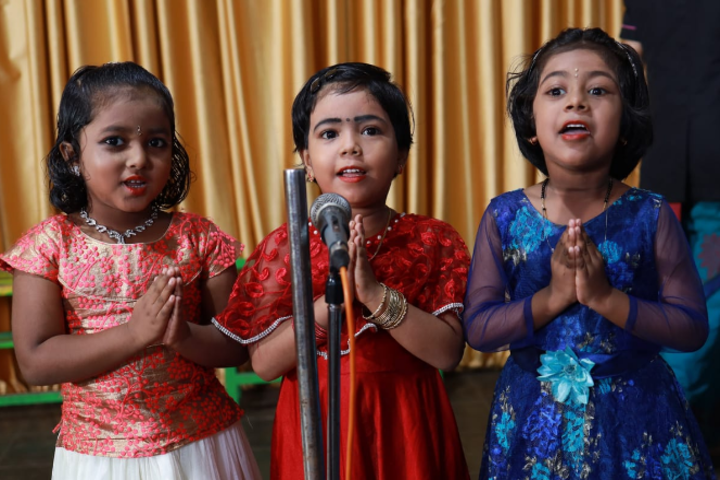 St Antonys English Medium School-Singing