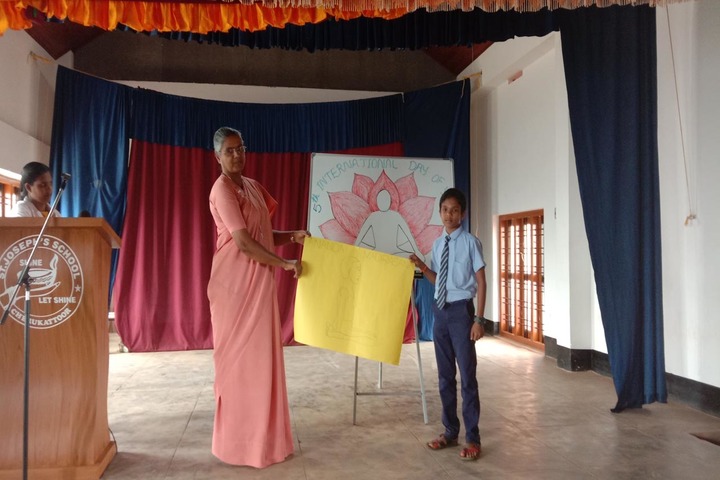 St JosephS School-Yoga Day