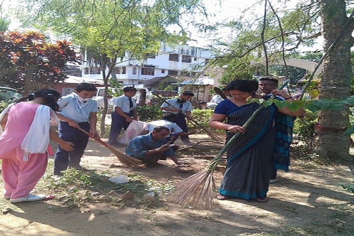 Sri Sathya Sai Vidya Vihar- Cleanliness Drive