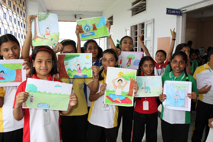 St Claret School- Painting