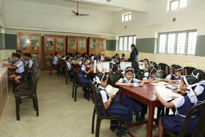 St Dominic Convent English Medium School-Library