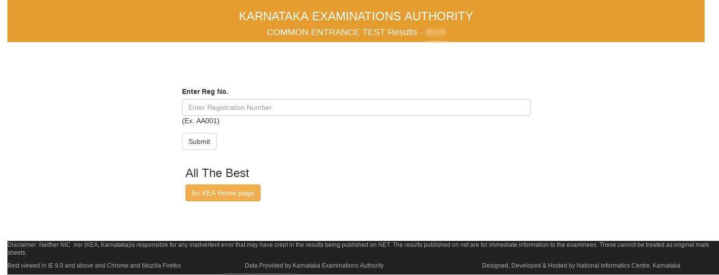 KCET Result 2020, Marks Download Score Card here