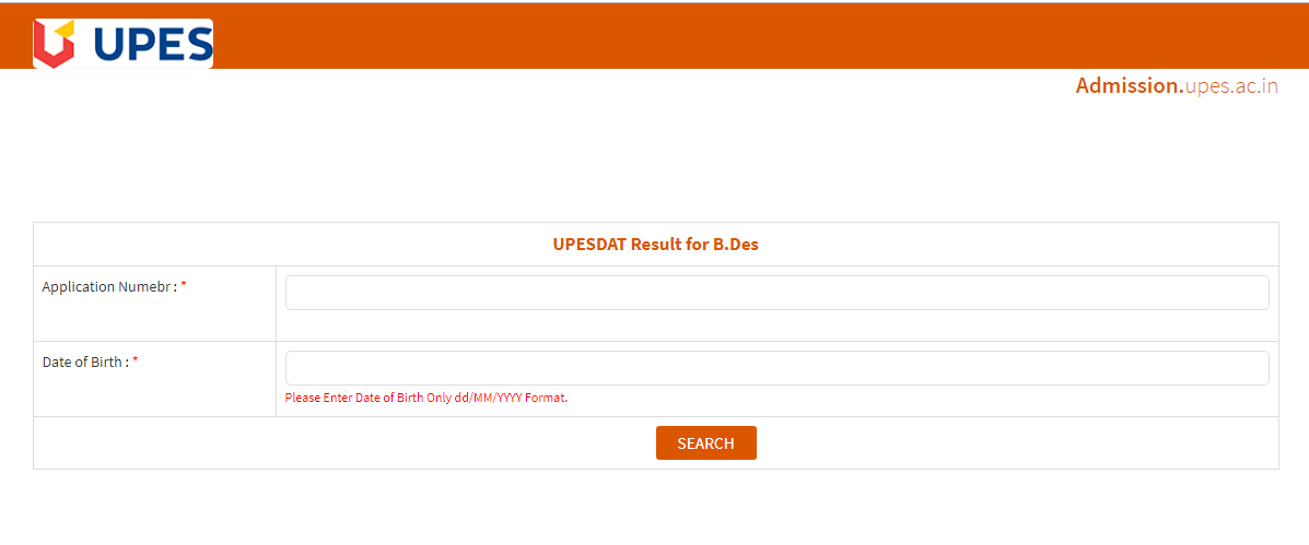 UPES-DAT-result